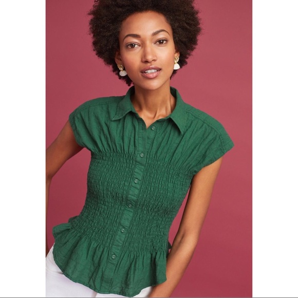 Anthropologie Tops - Anthropologie Bellamy Button down by Maeve